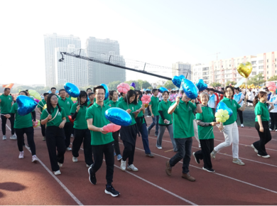 激情燃烧，青春飞扬——36365线路检测中心在学校第36届运动会上大放异彩